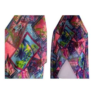 Exotic Beach-Inspired Scarf – Vibrant & Unique - NEW